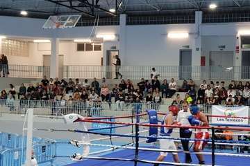 El boxeo volvió a Telde con una velada en el Pabellón Juan Carlos Hernández (Foto TA)